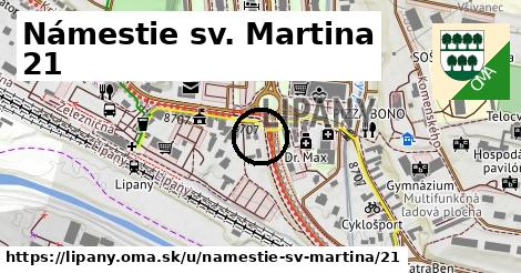 Námestie sv. Martina 21, Lipany