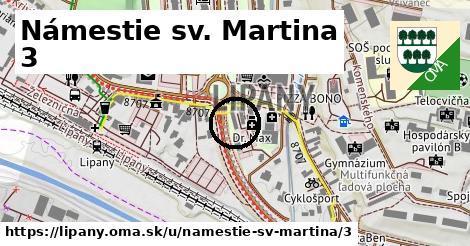 Námestie sv. Martina 3, Lipany