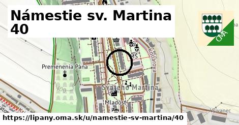 Námestie sv. Martina 40, Lipany