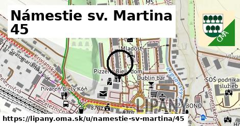 Námestie sv. Martina 45, Lipany