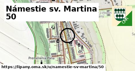 Námestie sv. Martina 50, Lipany