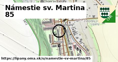 Námestie sv. Martina 85, Lipany