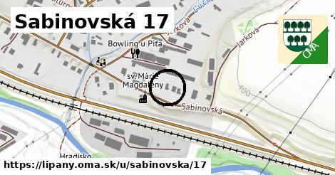 Sabinovská 17, Lipany