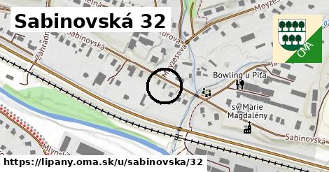 Sabinovská 32, Lipany