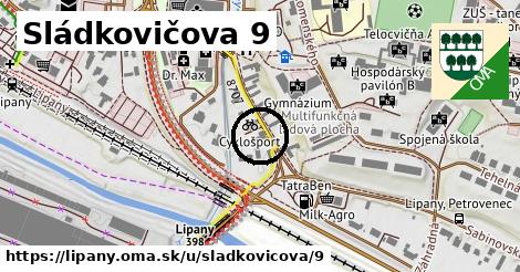 Sládkovičova 9, Lipany