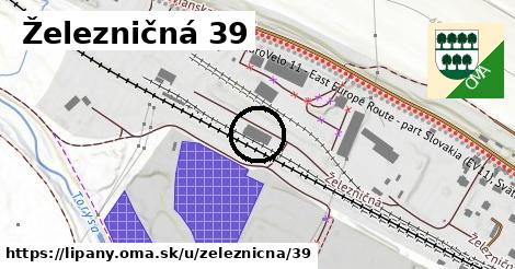 Železničná 39, Lipany