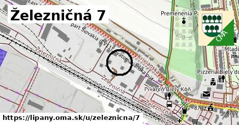 Železničná 7, Lipany