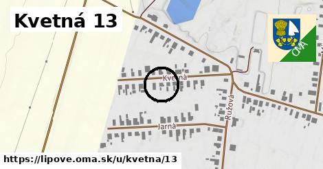 Kvetná 13, Lipové