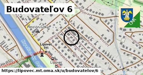 Budovateľov 6, Lipovec, okres MT