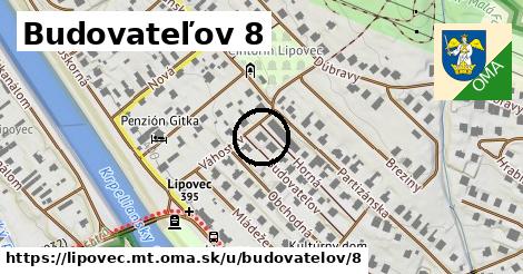 Budovateľov 8, Lipovec, okres MT