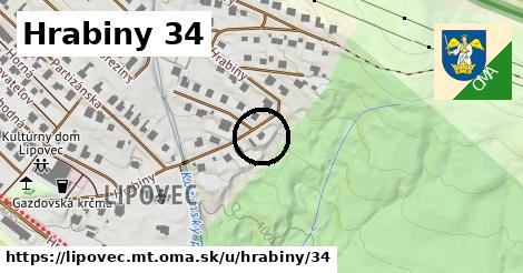 Hrabiny 34, Lipovec, okres MT