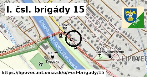 I. čsl. brigády 15, Lipovec, okres MT