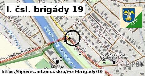 I. čsl. brigády 19, Lipovec, okres MT