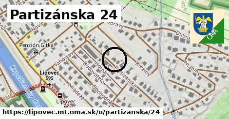 Partizánska 24, Lipovec, okres MT