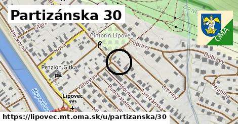 Partizánska 30, Lipovec, okres MT
