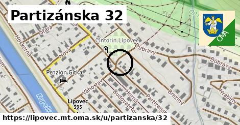 Partizánska 32, Lipovec, okres MT