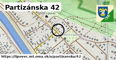 Partizánska 42, Lipovec, okres MT