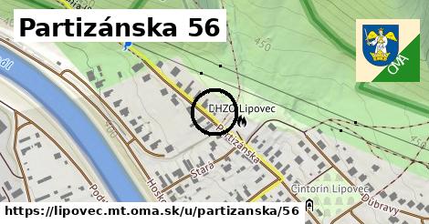 Partizánska 56, Lipovec, okres MT