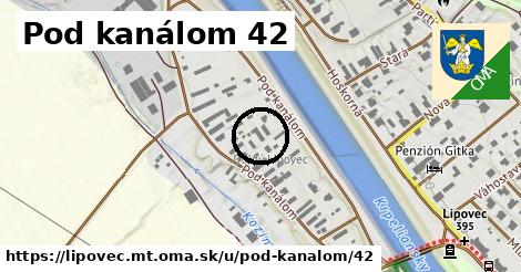Pod kanálom 42, Lipovec, okres MT