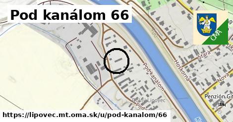 Pod kanálom 66, Lipovec, okres MT