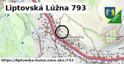Liptovská Lúžna <span class="supisne">793</span>