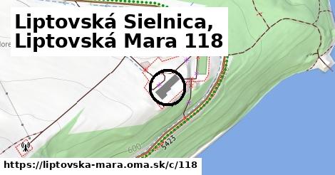 Liptovská Sielnica, Liptovská Mara <span class="supisne">118</span>