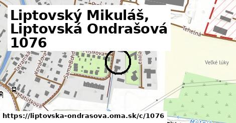 Liptovský Mikuláš, Liptovská Ondrašová <span class="supisne">1076</span>
