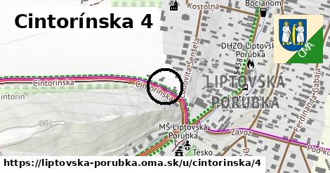 Cintorínska 4, Liptovská Porúbka