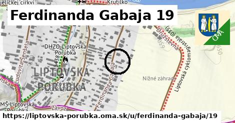 Ferdinanda Gabaja 19, Liptovská Porúbka