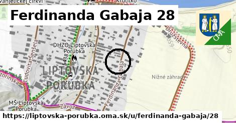 Ferdinanda Gabaja 28, Liptovská Porúbka