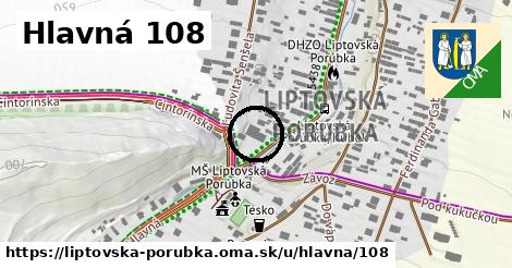 Hlavná 108, Liptovská Porúbka