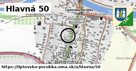 Hlavná 50, Liptovská Porúbka