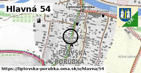 Hlavná 54, Liptovská Porúbka