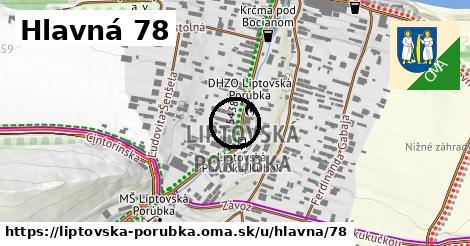 Hlavná 78, Liptovská Porúbka