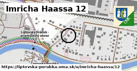 Imricha Haassa 12, Liptovská Porúbka