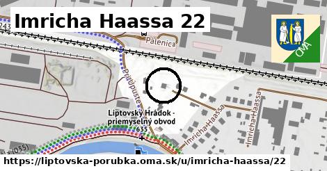 Imricha Haassa 22, Liptovská Porúbka