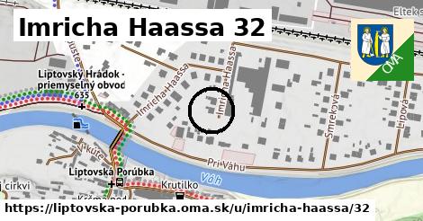 Imricha Haassa 32, Liptovská Porúbka