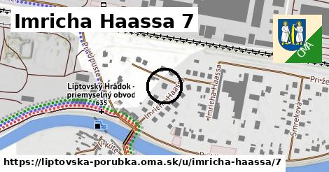 Imricha Haassa 7, Liptovská Porúbka