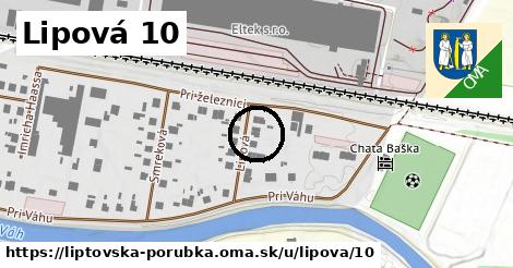 Lipová 10, Liptovská Porúbka
