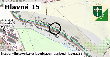 Hlavná 15, Liptovská Štiavnica