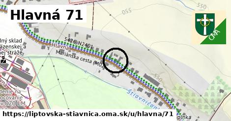 Hlavná 71, Liptovská Štiavnica