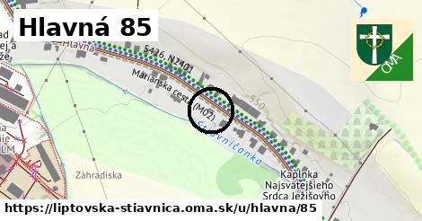 Hlavná 85, Liptovská Štiavnica