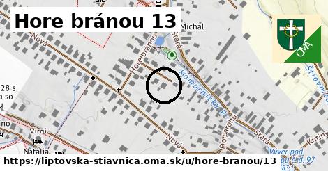 Hore bránou 13, Liptovská Štiavnica