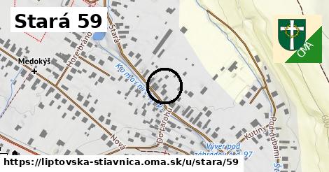 Stará 59, Liptovská Štiavnica