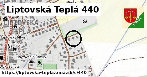 Liptovská Teplá <span class="supisne">440</span>