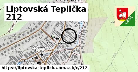Liptovská Teplička <span class="supisne">212</span>