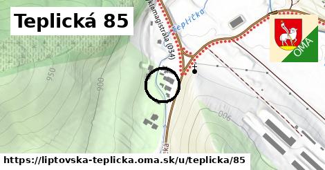 Teplická 85, Liptovská Teplička