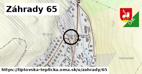 Záhrady 65, Liptovská Teplička