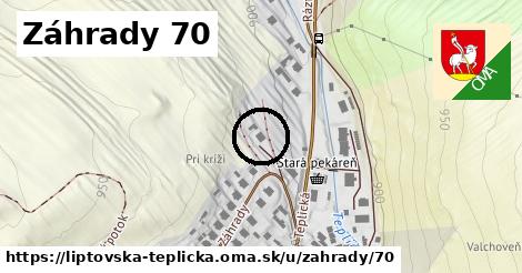 Záhrady 70, Liptovská Teplička