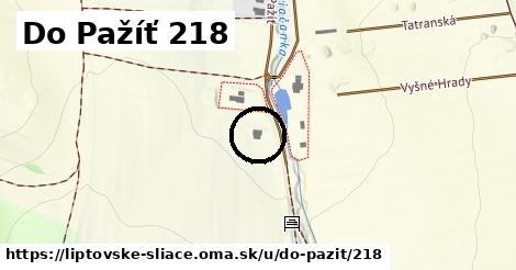 Do Pažíť 218, Liptovské Sliače